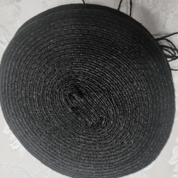 Magid Black Straw Bucket Hat - Picture 5 of 7